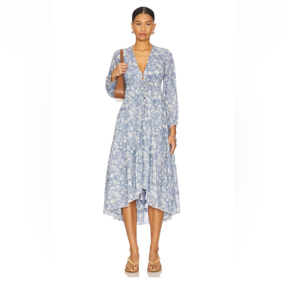 Free People Pappiet midi dress size Small